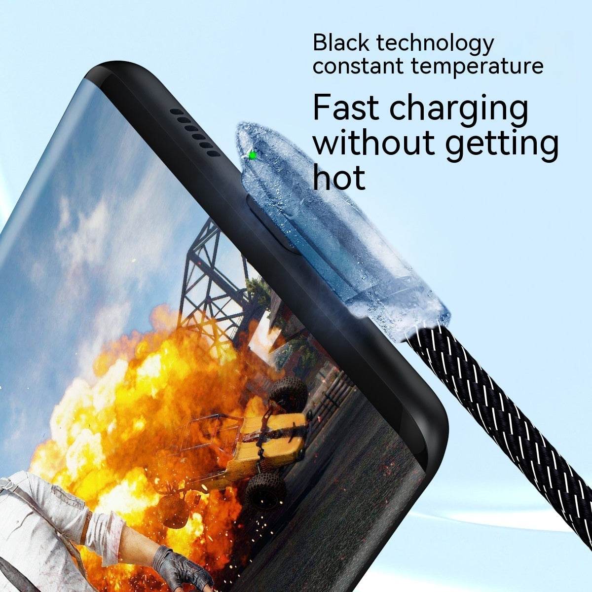 Mobile Phone Charging Cable Elbow Mobile Game - Mubimart