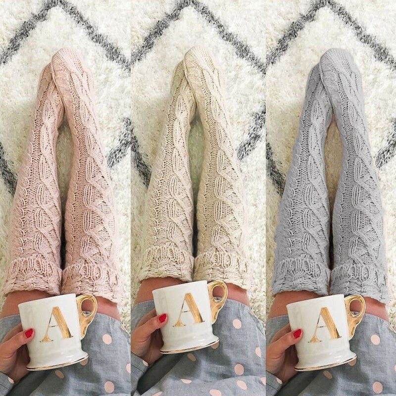 Autumn and winter stockings over the knee high socks - Mubimart