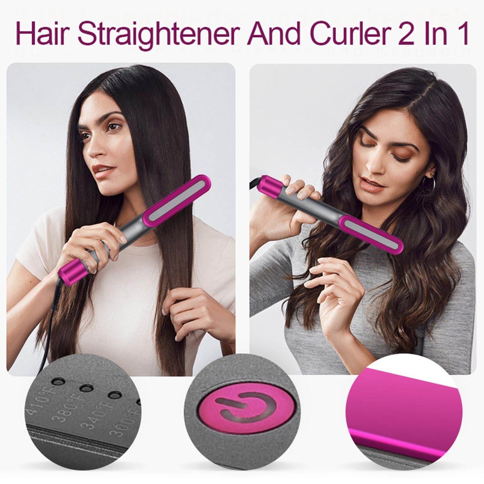 Warm curling hair straightener - Mubimart