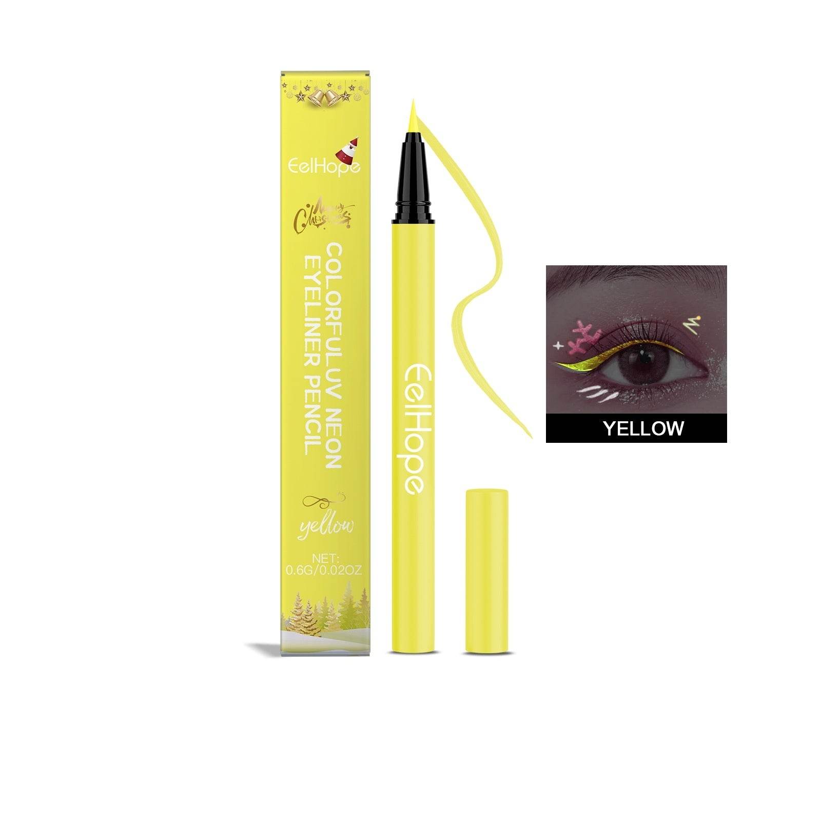 Christmas Neon UV Liquid Eyeliner - Mubimart