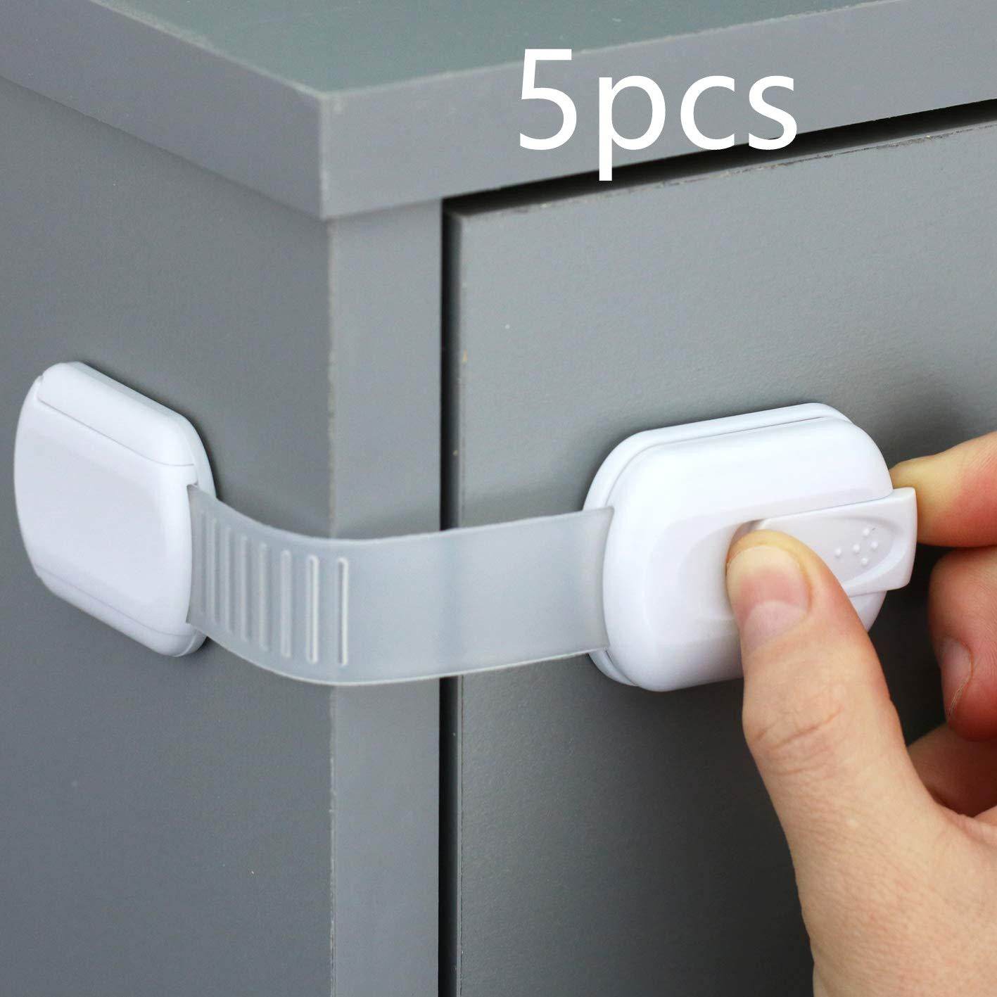 Adjustable Child Safety Lock Kitchen Cabinet Lock - Mubimart