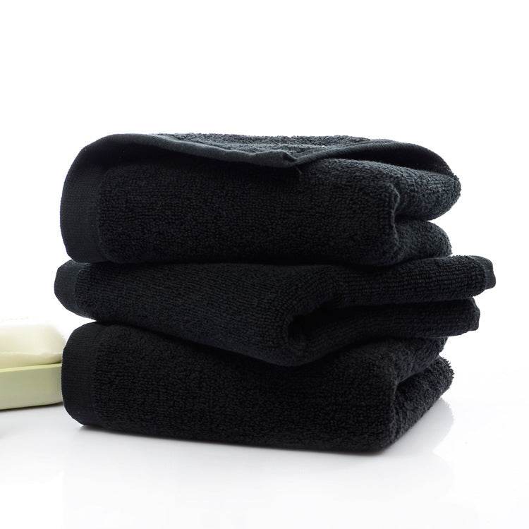 21 strands of black cotton towels - Mubimart