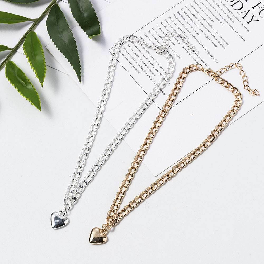 Love Heart Bohemian Choker Necklace for Women - Mubimart