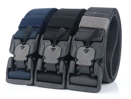 NEW Military Equipment Combat Tactical Belts for Men US Army Training Nylon Metal Buckle Waist Belt Outdoor Hunting Waistband - Mubimart