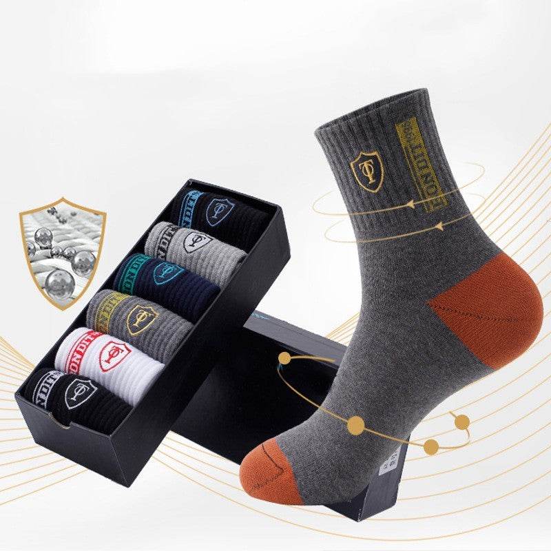 Sweat-absorbing Cotton Socks Deodorant Athletic - Mubimart
