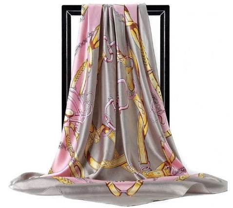 Women's chain bag scarf scarves - Mubimart