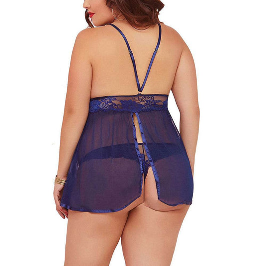 Women Sexy Lingerie Plus Size nightwear - Mubimart