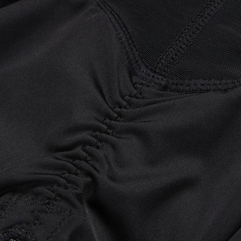 Stretch Mesh Shapewear Pants Zipper - Mubimart