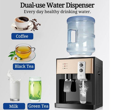 220V 550W Electric Desktop Water Dispenser Hot and Warm Cold Water Cooler Dispenser Home Office Hotel Use - Mubimart