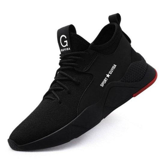 Autumn Steel Toe Work Safety Shoes for Men Puncture Proof Security Boots - Mubimart