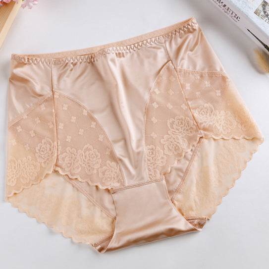 High waist bag hip plus size panties - Mubimart