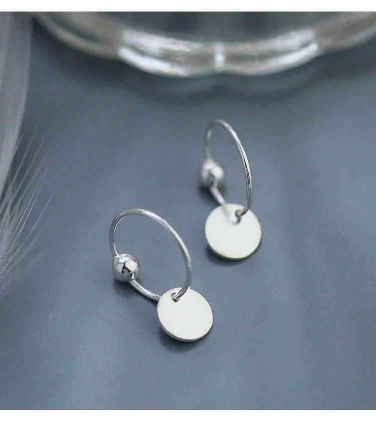 Temperament Fashionable Hoop Earrings - Mubimart