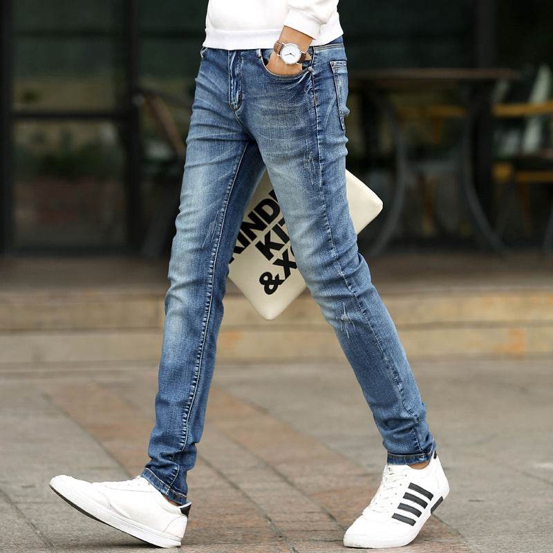 Men's slim fit jeans - Mubimart