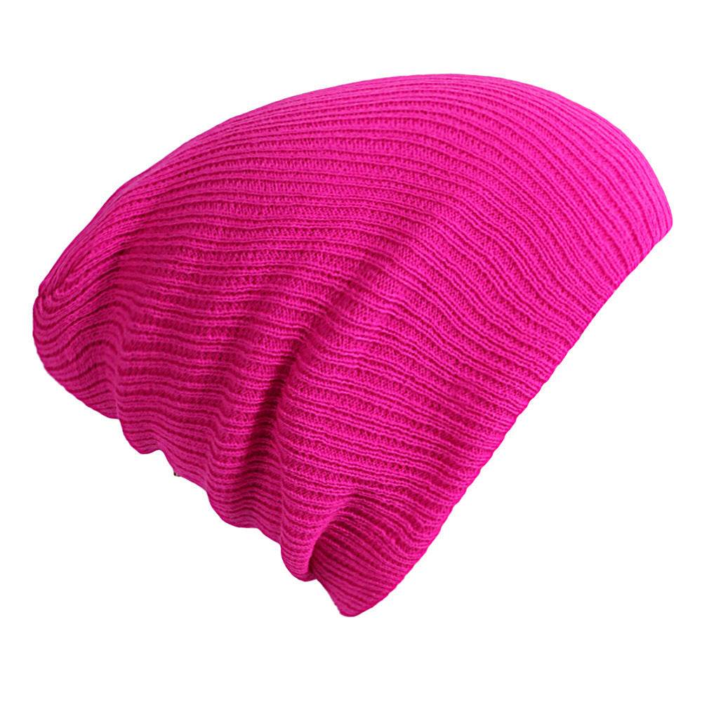 Solid color striped cap - Mubimart