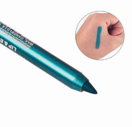 Wine Red Green Blue Purple Silver Eyeliner Eye And Eye Multi-use Eye Shadow Lipstick Eyebrow Pencil - Mubimart