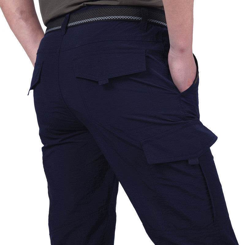 Plus Size Loose Cargo Pants - Mubimart