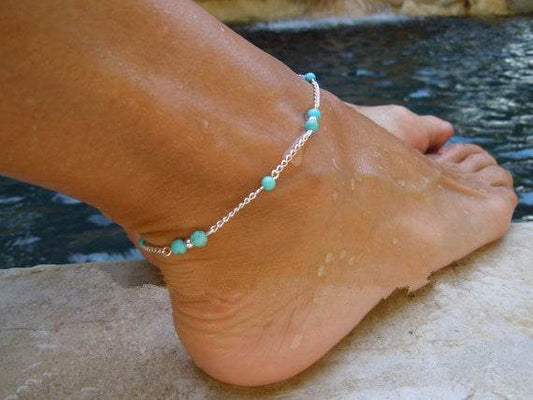 Fashion Handmade Beads Bead Anklets - Mubimart