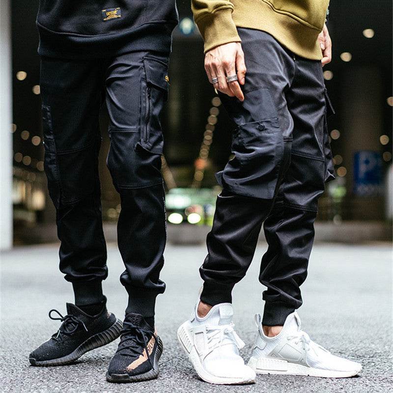 Multi-pocket cargo pants - Mubimart