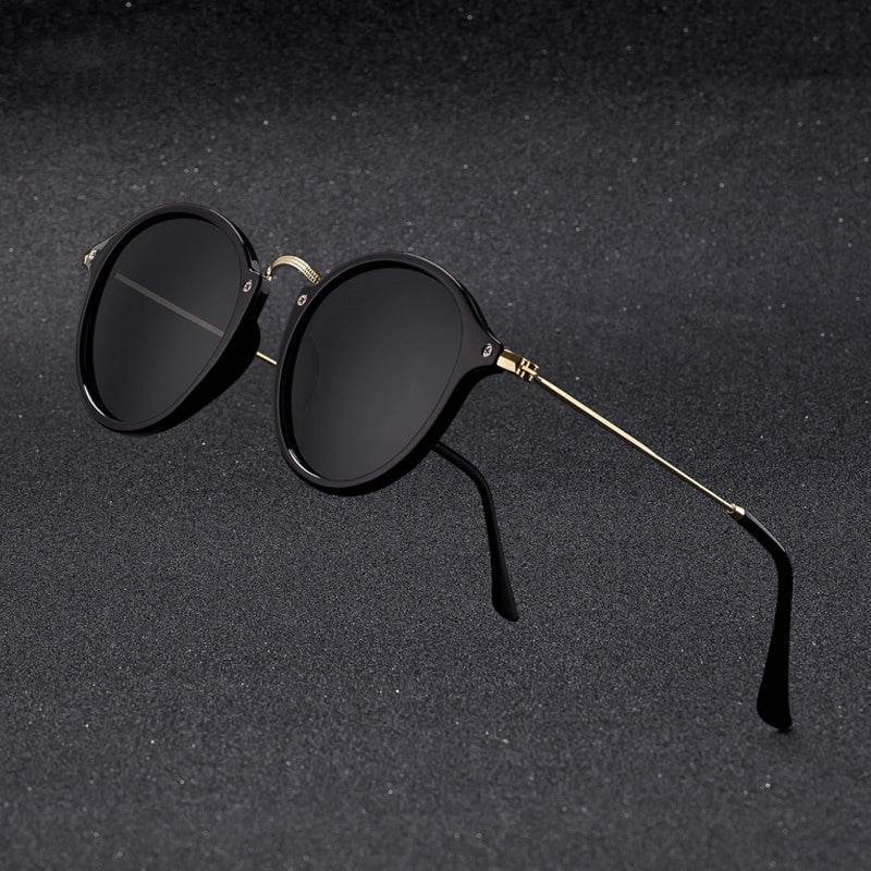 Round Metal Sunglasses Sunglasses For Men And Women - Mubimart