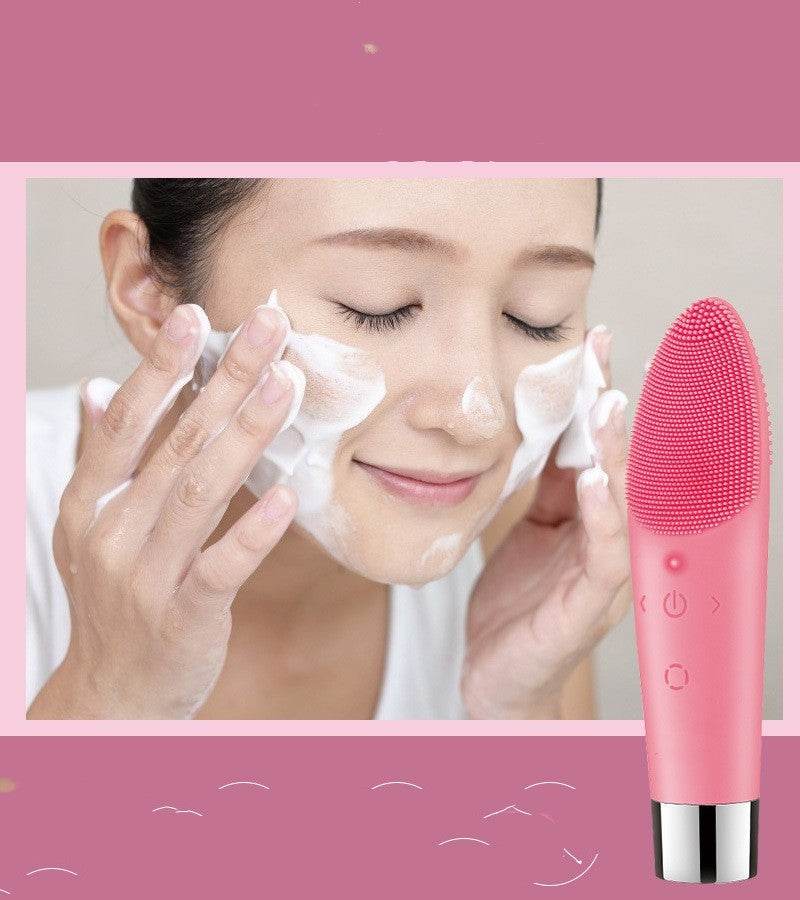 Ultrasonic Massage Women's Silicone Lady Shaver - Mubimart