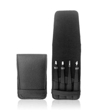 4 pcs eyebrow tweezers - Mubimart