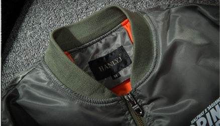 Printed jacket men's trend jacket Korean bomber jacket - Mubimart