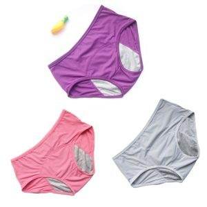Leak-proof Women's Menstrual Briefs Before And After - Mubimart