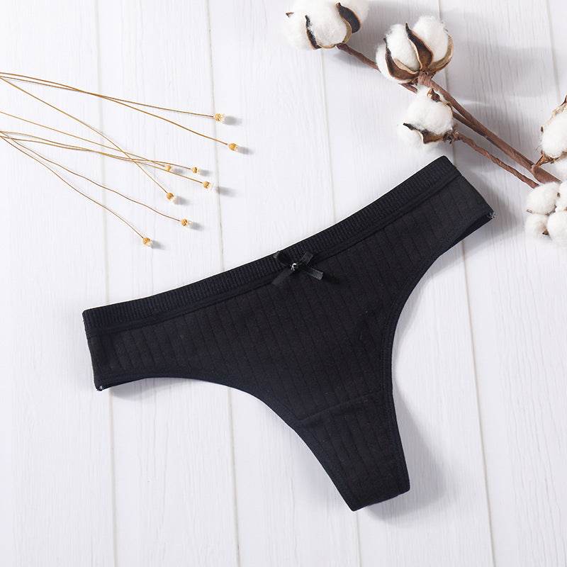 Women's cotton thong - Mubimart
