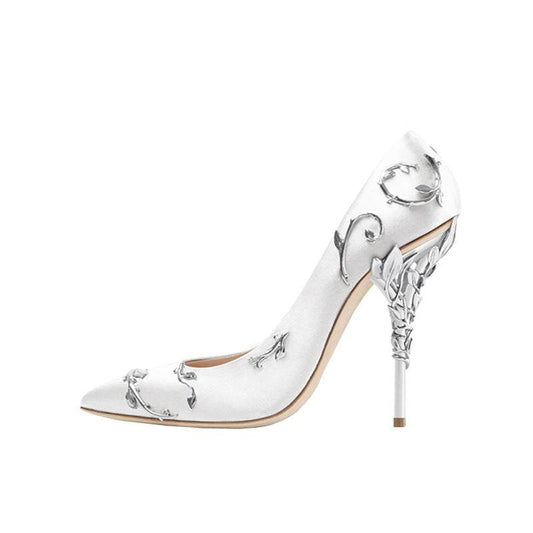 Stiletto pointed high heels - Mubimart