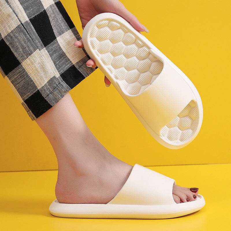 Summer Slippers Foot Massage Design Shoes Women Bathroom Slippers - Mubimart