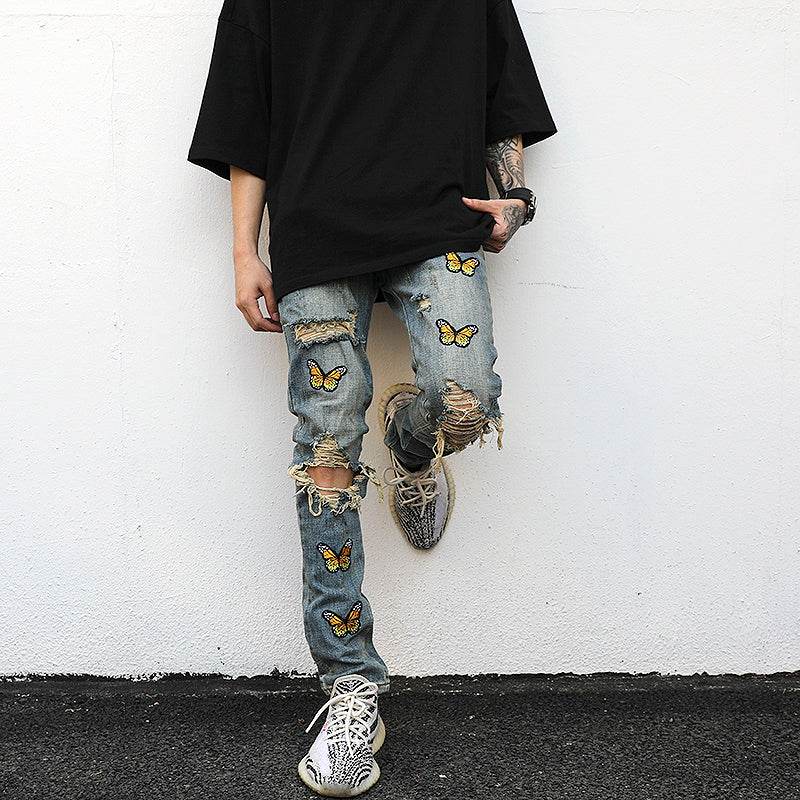 Butterfly jeans - Mubimart