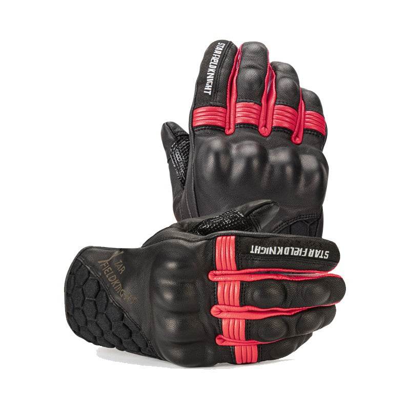 Leather Gloves Motorcycle Gloves Riding Gloves - Mubimart