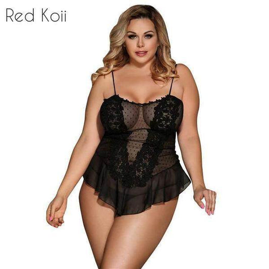 Sexy Lingerie Plus Size Lenceria Hot Sale Sleepwear - Mubimart
