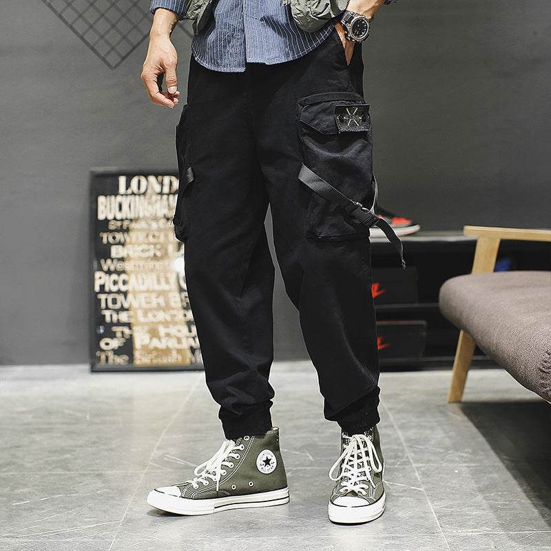 New Casual Pants Men Cotton Cargo Pants - Mubimart