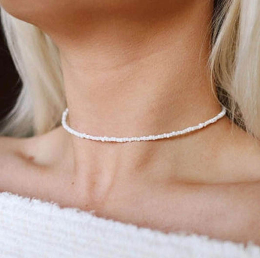 Xiaomi Pearl Choker Necklace Women - Mubimart
