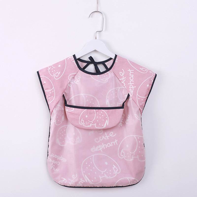 Baby Gown Sleeveless Thin Style Bib Waterproof And Dirty Bib - Mubimart
