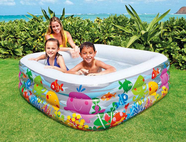 Aquarium Outdoor Inflatable Swimming Pool - Mubimart