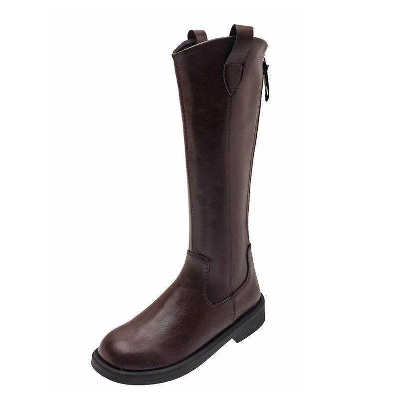 Vintage Over The Knee Fashion High Boots - Mubimart