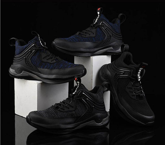 Steel Toe Cap Anti-Smashing And Anti-Piercing Safety Shoes - Mubimart