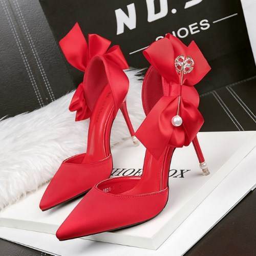 Pointed high heels - Mubimart