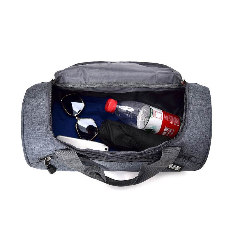 Sports bag cylinder swimming gym bag - Mubimart