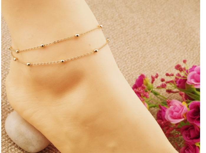 European And American Fashion Girls Anklets - Mubimart