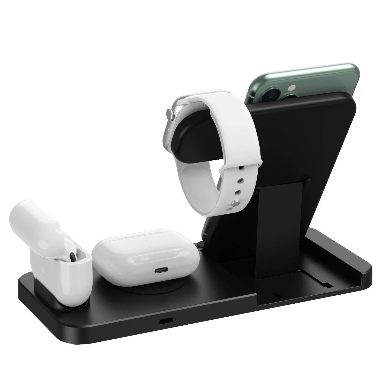 Wireless charger Three-in-one wireless charger for phones and watches - Mubimart
