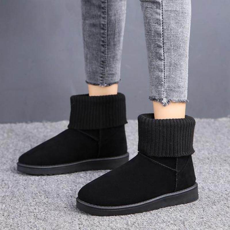 Woolen snow boots - Mubimart