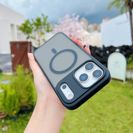 Fashion Magnetic Matte Drop-resistant Protective Cover - Mubimart