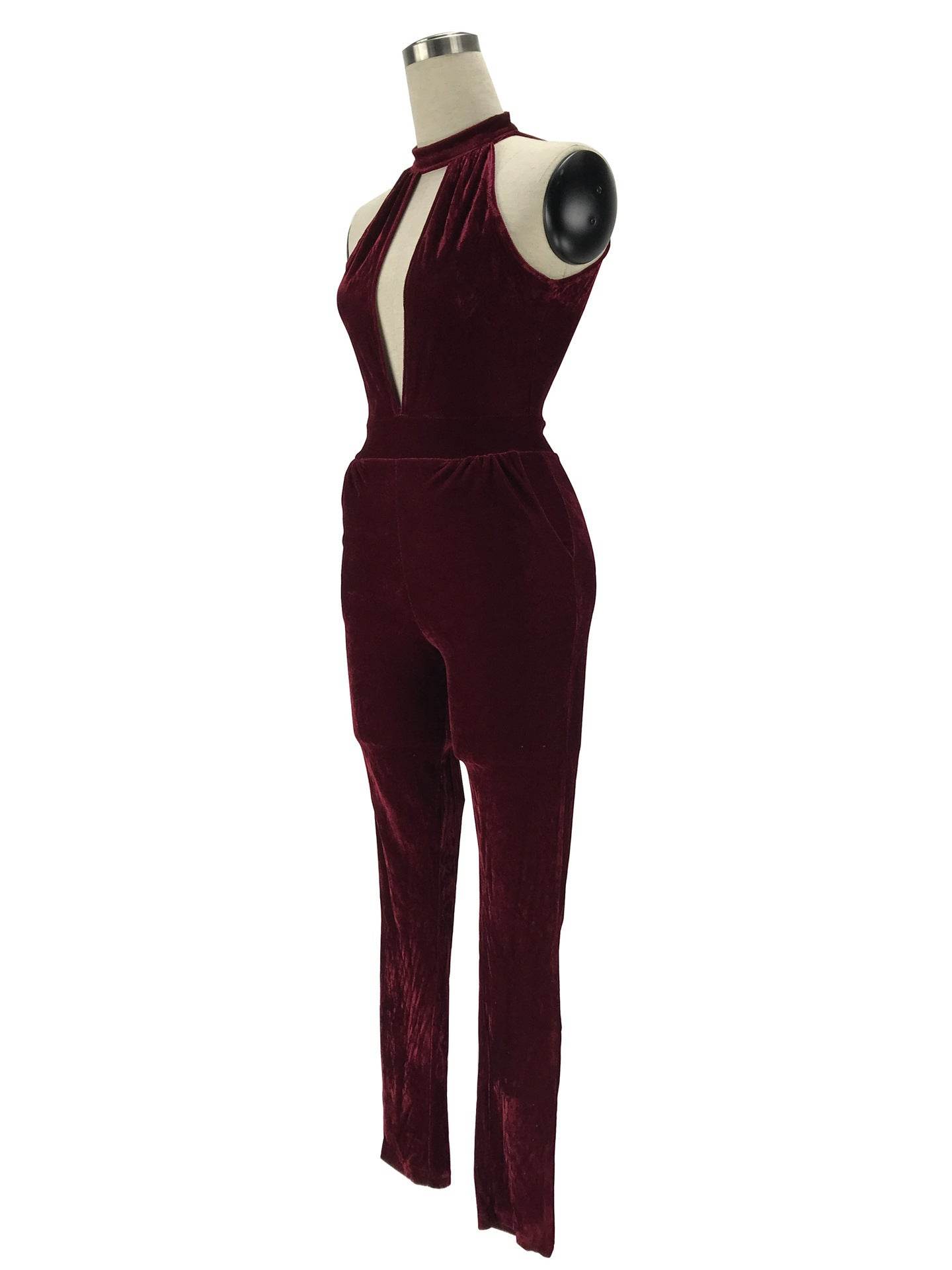 Zipper slim bodysuit - Mubimart