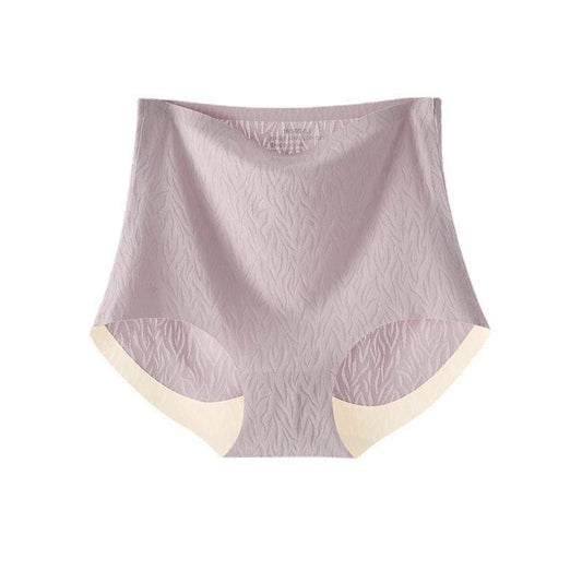 High Waist Seamless Underwear For Women Sexy Hip Lifting Pure Cotton Briefs - Mubimart