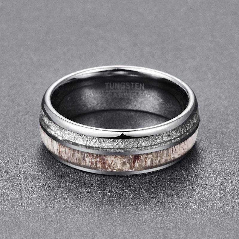 100 Tungsten Carbide Steel Men Ring - Mubimart