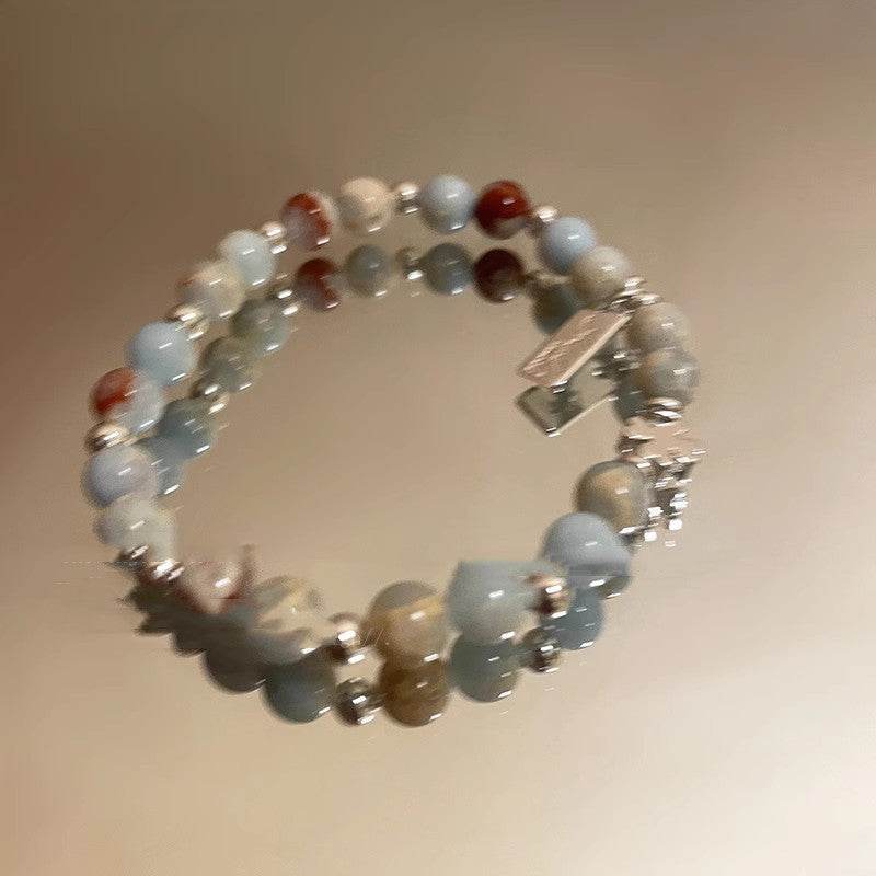 Beaded Bracelet For Women With A Retro And High-end Feel - Mubimart