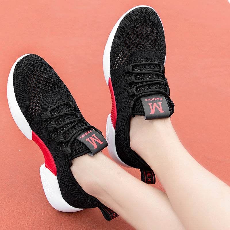 Women Breathable Athletic Casual Running Shoes Sports - Mubimart